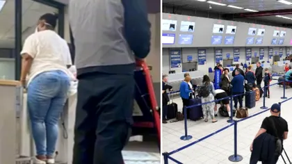 Situația umilitoare prin care a trebuit să treacă o femeie la aeroport. A fost cântărită ca un bagaj de cală