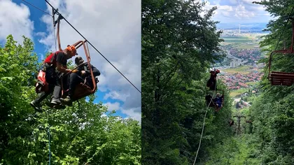 40 de persoane au rămas blocate în telescaunul Bunloc. Salvamontiștii acționează de urgență