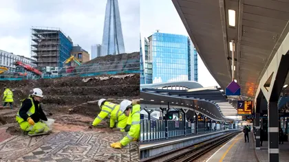 Descoperirea care a uimit Londra. Ce se afla lângă gara London Bridge FOTO