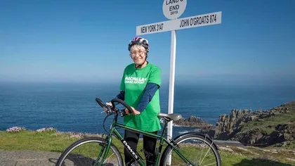 O pensionară de 85 de ani, cursă de 1.600 de kilometri cu bicicleta. Motivul este emoționant. „Încă îmi place să trăiesc”