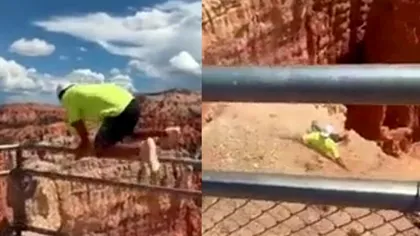 Un teribilist, cât pe ce să își piardă viața. O glumă l-a adus la un pas de moarte, momentul a fost filmat. Video