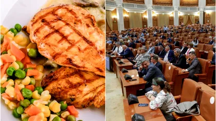 Parlamentarii mănâncă regește, dar plătesc mai puțin decât oamenii de rând. Câți bani dau pe două feluri și un desert  