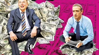 Elon Musk și Mark Zuckerberg, cei mai bogați oameni ai planetei: cât au câștigat anul acesta