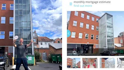 O scară care duce „spre nicăieri” s-a vândut cu 32.000 de dolari în Londra. Ce planuri are proprietarul