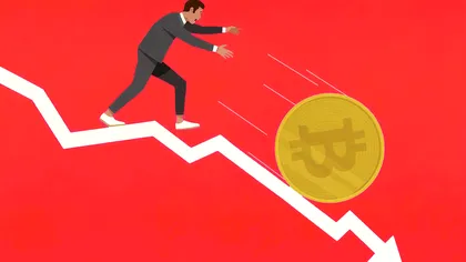 Bitcoin o ia la vale: scădere consecutivă pentru criptomonede. Care este cauza