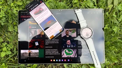 EXPERIENȚĂ Cum te ancorezi în ecosistemul Samsung cu Galaxy Z Flip5, Galaxy Tab S9 Ultra și Galaxy Watch6 Classic, de la productivitate la divertisment