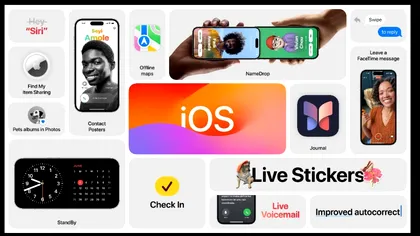 iOS 17, lansat oficial. Toți utilizatorii de iPhone trebuie să-și instaleze noua versiune, care sunt schimbările