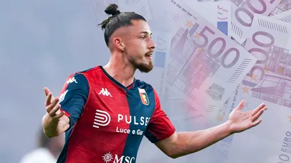 Radu Drăgușin, ofertat de doi coloși din Italia. Suma uriașă pe care a cerut-o Genoa