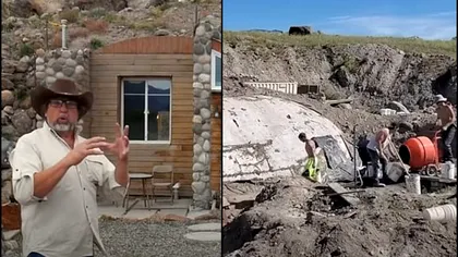 A cumpărat un buncăr și l-a transformat într-o locuință. Ce a găsit în el înainte de a începe lucrările. Foto