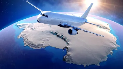 De ce nu zboară avioanele peste Polul Sud. Motivele pentru care zborurile deasupra Antarcticii sunt foarte rare