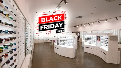 Black Friday 2023 vine cu oferte la brandurile tale preferate, Ray Ban, Tom Ford, Dolce & Gabanna. Reduceri de până la 90%
