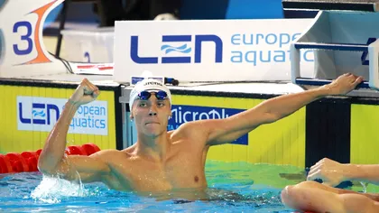 David Popovici, prima medalie la Campionatele Europene în bazin scurt. Românul a cucerit bronzul