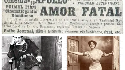 Cum a luat naștere ”Amor Fatal”, primul film românesc din istorie. Lucia Sturdza și Tony Bulandra, o iubire ca-n basme