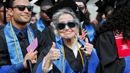 A început facultatea la 81 de ani: Pasiunea pentru studiu și determinarea de a nu sta degeaba