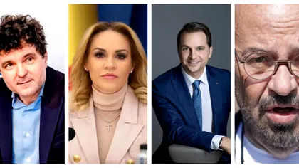 Declarații după exit-poll, alegeri 9 iunie. Ce au spus Ciolacu, Nicușor Dan, Gabriela Firea, Piedone și Burduja, după ce au aflat rezultatele