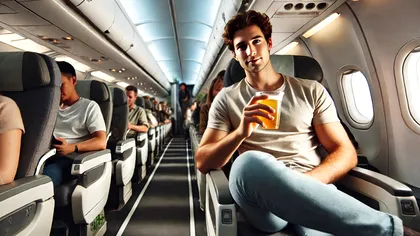 De ce să nu consumi alcool în timpul zborului cu avionul, dar dacă o faci, ce spun experții