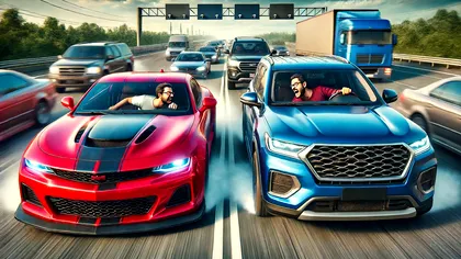 Cine trebuie să acorde prioritate, ce spune Codul Rutier din România. Ce se întâmplă când un șofer semnalizează schimbarea benzii