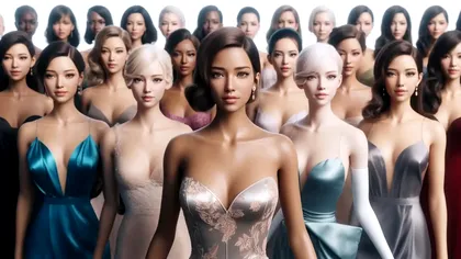 Câștigătoarea primului concurs de frumusețe AI din lume: Miss AI, creată de inteligența artificială, a reprezentat Marocul FOTO