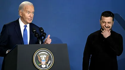 Replica îndrăzneață a lui Zelensky la gafa lui Biden, care l-a numit 