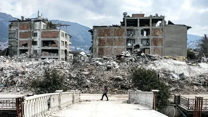 Un cutremur a devastat acest oraș 