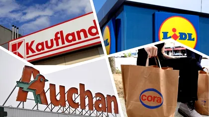 Lovitura momentului pentru Auchan, Lidl, Mega Image, Profi și Carrefour. 13 magazine închisa de Protecția Consumatorilor