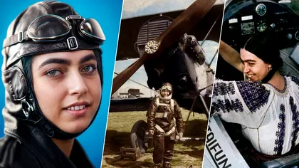 Prima femeie parașutist din România. I-au frânt aripile și au exilat-o, după ce a doborât recordurile bărbaților. Povestea pilotului Smaranda Brăescu
