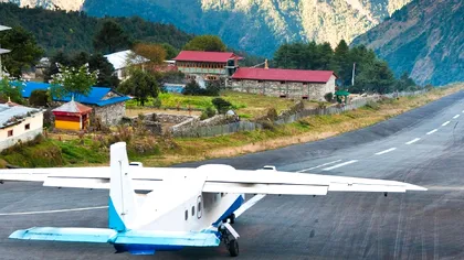 Aeroportul Tenzing-Hillary din Lukla, provocarea supremă pentru piloți: De ce este atât de periculos să aterizezi