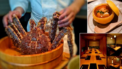 În cel mai scump restaurant din lume trebuie să mănânci stând pe jos, iar locul la “masă” pornește de la 2.000 de euro