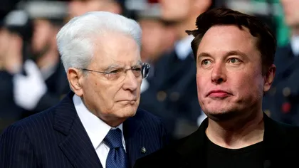 Președintele Italiei, siderat de atitudinea lui Elon Musk: „Respectați-ne suveranitatea”