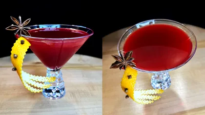 Cum faci un cocktail original cu rom românesc Haiduc, un fel de vin fiert pentru iarna de afară, dar fără vin