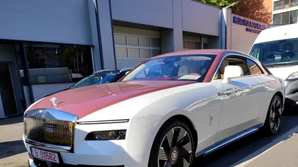 Primul Rolls Royce electric, cumpărat de un român, a uimit inspectorii RAR. Prețul pentru Spectre începe de la 400.000 de euro