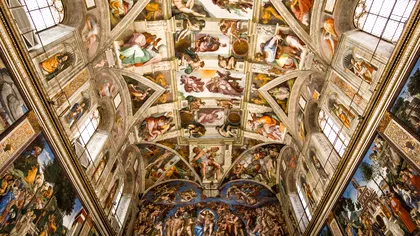 Poți vedea figura ascunsă din capodopera lui Michelangelo din Capela Sixtină? Descoperirea făcută după 500 de ani i-a uimit și pe specialiști