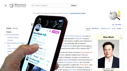 Elon Musk atacă și Wikipedia, acuzând-o de progresism, iar internauții reacționează cu donații record pentru enciclopedia online