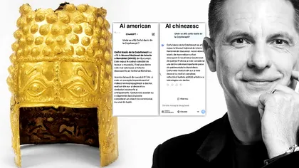 Dan Negru a întrebat inteligență artificială americană și chineză “Unde se află Coiful dacic de la Coțofenești”. Răspunsurile primite și eroarea făcută de prezentatorul TV