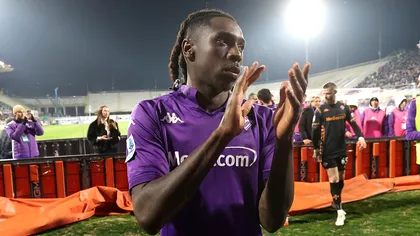 Care este starea lui Moise Kean. Fotbalistul s-a prăbușit pe teren în timpul meciului Verona – Fiorentina. Verdictul medicilor