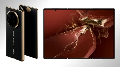 Telefonul revoluționar de la Huawei, disponibil în afara Chinei. Ar putea fi cel mai scump pliabil, dar Mate XT este singurul trifold