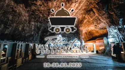 Taste of Transylvania Underground - cei mai buni bucătari din România și Ungaria gătesc în Salina Praid și ești invitat. Festivalul unic de ”fun dining”, între 28 și 30 martie
