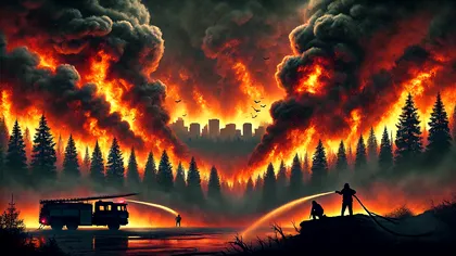 Echivalentul epocii glaciare, dar pe invers. Ce înseamnă încălzirea globală făcută de mâna omului, incendiile la scară largă sunt doar începutul