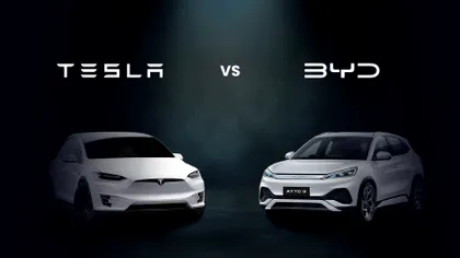 Tesla pierde teren în cursa vehiculelor electrice: BYD amenință supremația companiei