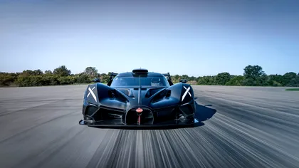 Mașina de 4 milioane de euro pe care nu o s-o vezi niciodată pe stradă, testată de un profesionist. Doar 40 de exemplare cu 1.578 de cai putere de Bugatti Bolide vor fi făcute vreodată