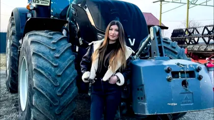 Românca de 20 de ai care a dat lovitura în agricultură cu o fermă de 1000 de hectare. Paula face ceea ce-i place de când era mică