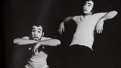 Au ”vorbit” cu ochii și mâinile, transformând pantomima în artă. Anton și Romică, primul cuplu de mimi ai teatrului românesc