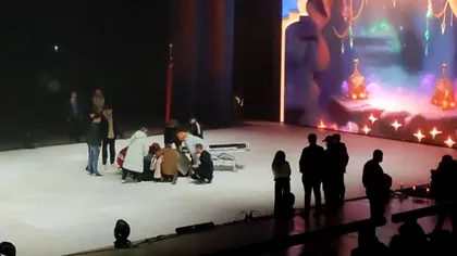 O acrobată de 24 de ani a căzut de la înălțime în timpul unui spectacol din Chișinău. Care este starea ei acum