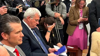 Cine este femeia surprinsă în lacrimi de disperare la întâlnirea dezastruoasă dintre Trump și Zelenski de la Casa Albă