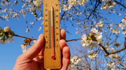 Vremea până în 15 martie. Val neobișnuit de căldură. Zile cu temperaturi de vară, urmat de averse și descărcări electrice