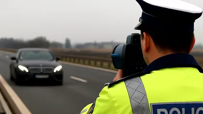 Amenda pe care o riscă șoferii care depășesc limita de viteză cu 30 km/h. Noile sancțiuni prevăzute de Codul Rutier 2025
