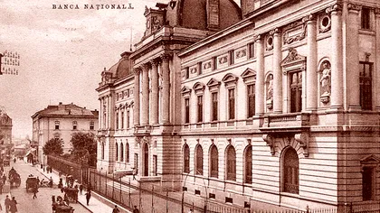 Banca Națională a României, 145 de ani de istorie: ”biletele de bancă la purtător”, Eugen Carada și palatul ridicat pe locul Hanului Șerban Vodă de pe Lipscani