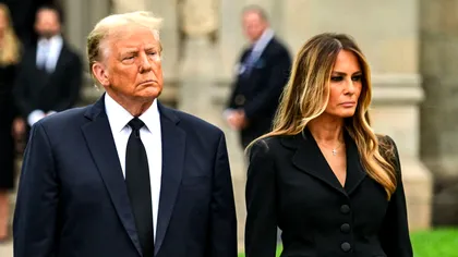 Cum a apărut Melania Trump la înmormântarea Papei? A atras toate privirile în ziua în care împlineşte 55 de ani. Foto