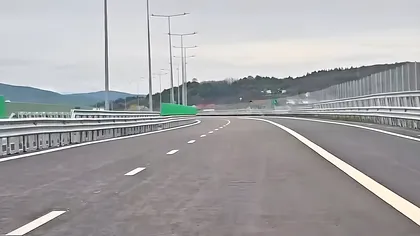 Lotul de autostradă care se deschide până la final de mai. Şoseaua va scăpa şoferii de multă bătaie de cap