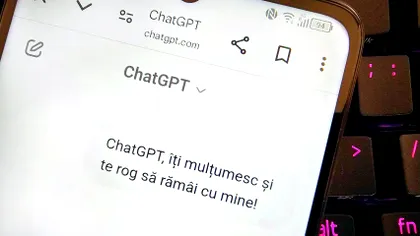 Atunci când spui „te rog” și „mulțumesc” inteligenței artificiale ChatGPT, provoci pagube imense la nivel global, avertizează șeful OpenAI, Sam Altman